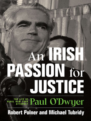 cover image of An Irish Passion for Justice